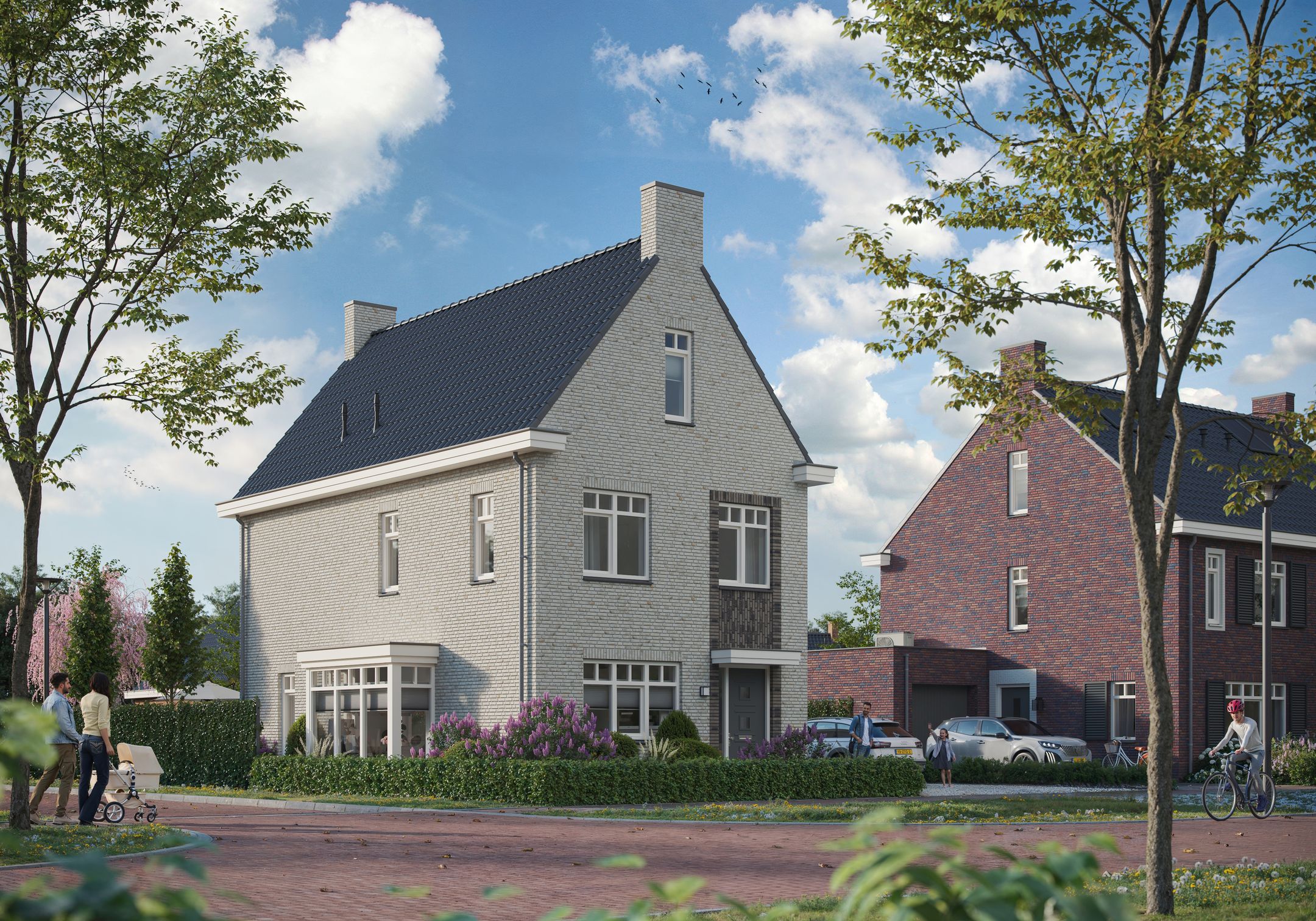 Buying a house in The Netherlands., VRIJSTAANDE WONING | TOPAAZ (Bouwnr. 33)