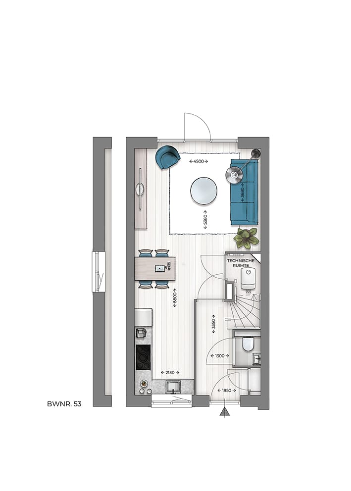 Foto 6 van TUSSENWONING | CARLINA (Bouwnr. 48)
