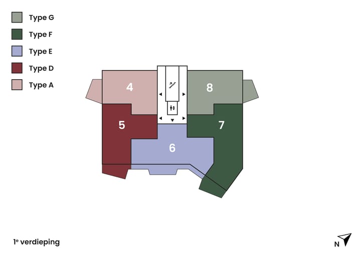 Photo 5 of Type D, (bwnr. 5-10-15) (Bouwnr. 5)