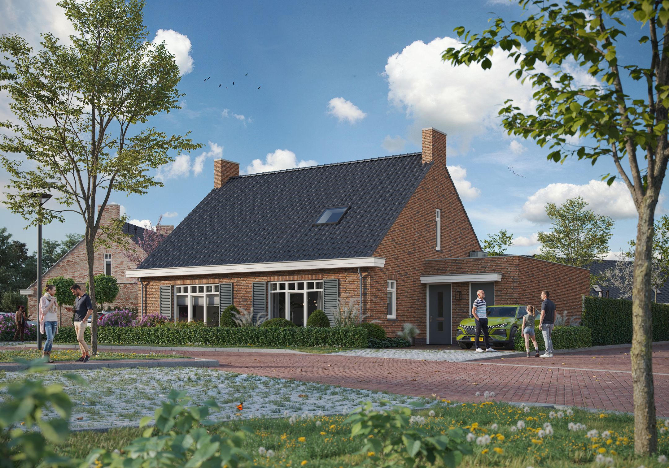 Foto 3 van LEVENSLOOP 2 ONDER 1 KAP WONINGEN | FICINIA (Bouwnr. 62)