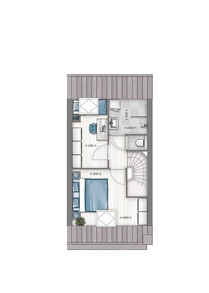 Foto 7 van TUSSENWONING  | CARLINA (Bouwnr. 55)