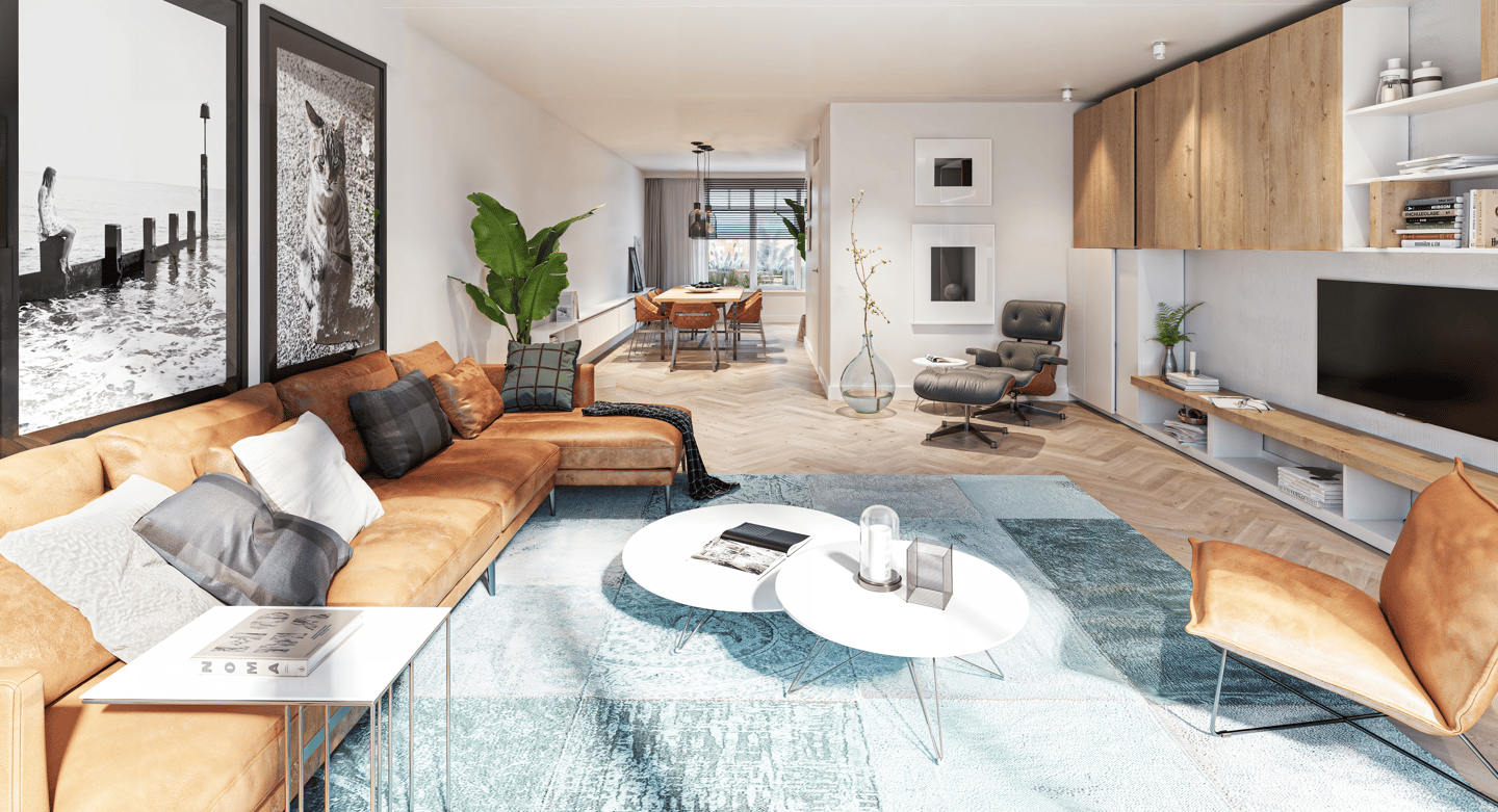 Foto 4 van LEVENSLOOP 2 ONDER 1 KAP WONINGEN | FICINIA (Bouwnr. 62)