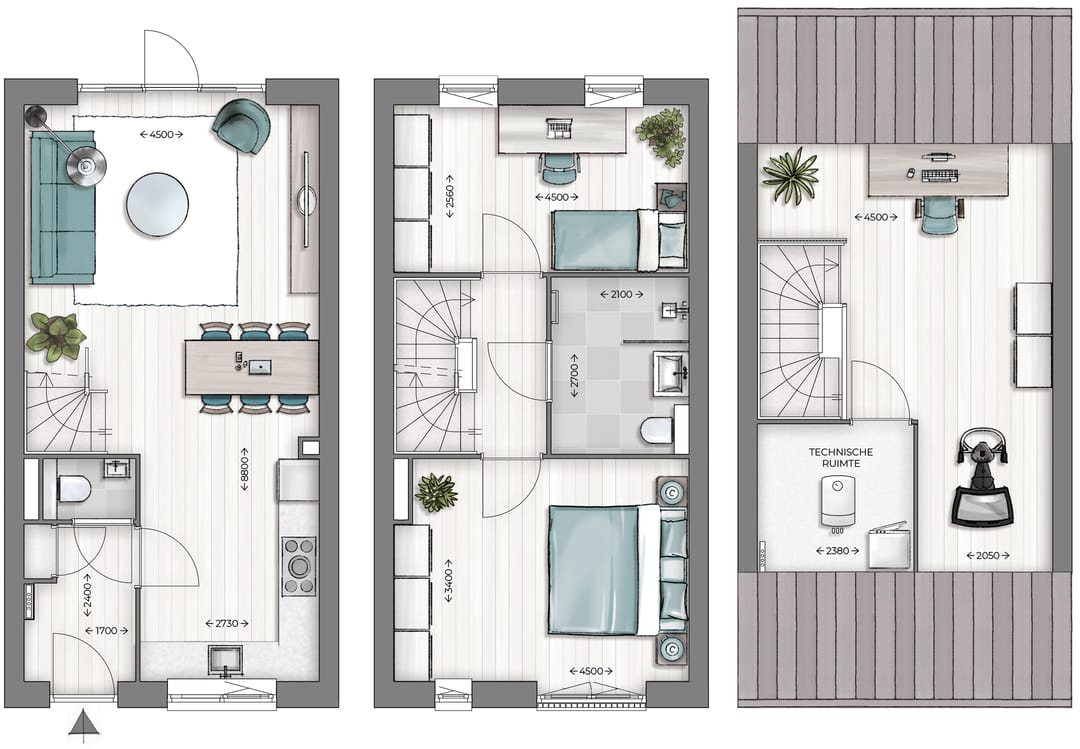 Foto 8 van RIJWONINGEN KOOPSTART | GISELA (Bouwnr. 6)