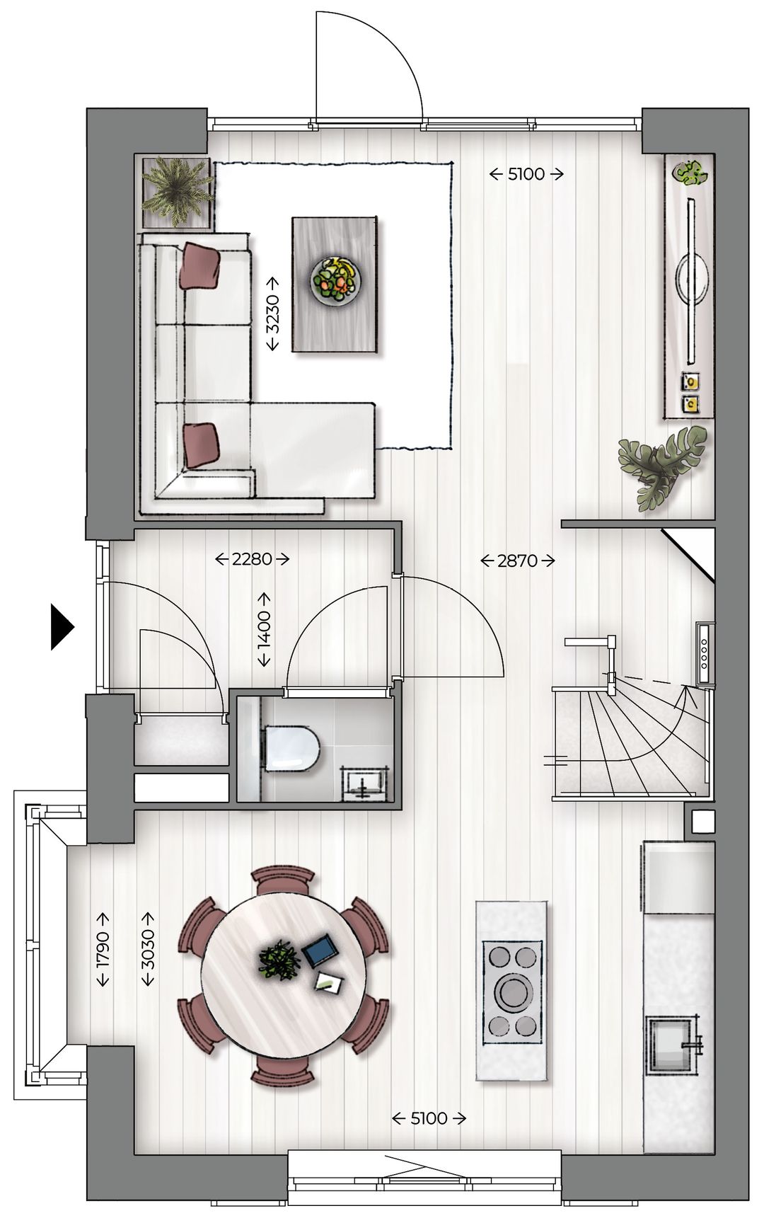 Foto 8 van HOEKWONING | OCTAVIA (Bouwnr. 7)