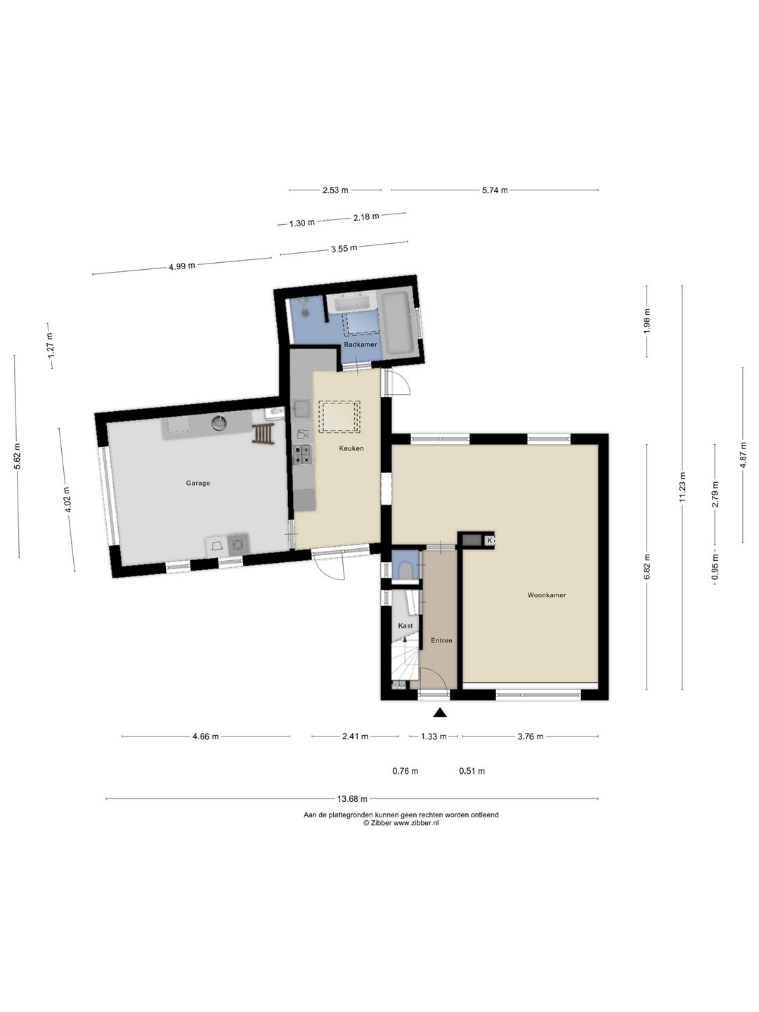 Characteristic Semi-Detached House with Garage and Two Gardens in Volkel — 47