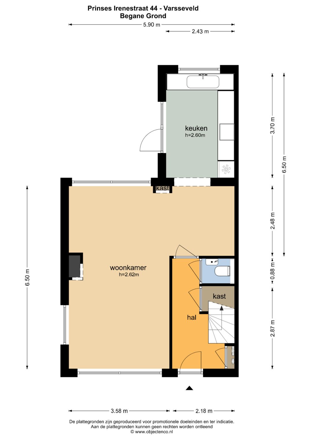 Foto 44 van Prinses Irenestraat 44