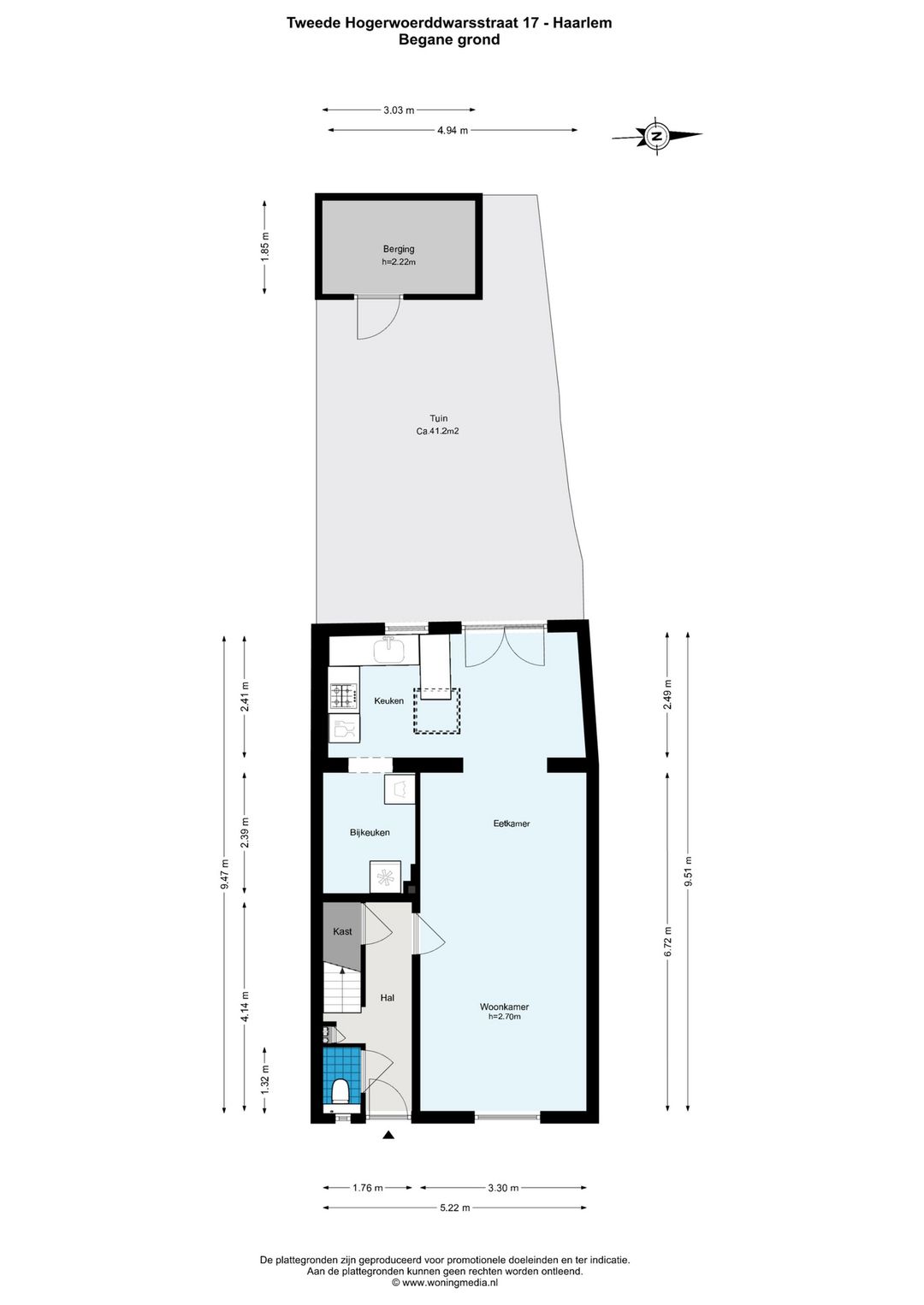 Foto 28 van Tweede Hogerwoerddwarsstraat 17