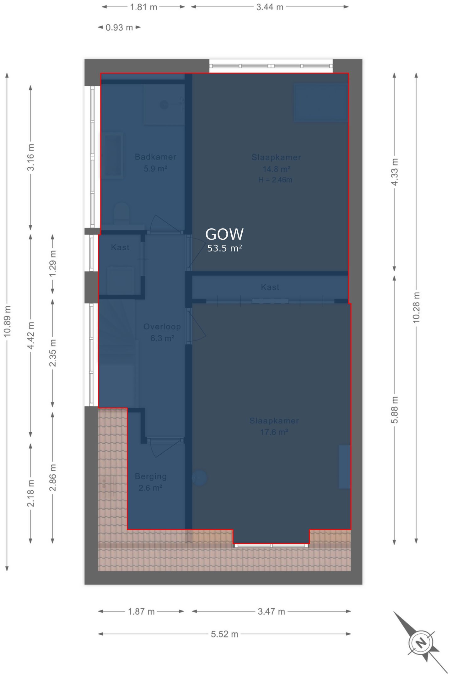 Foto 49 van Kerstant van den Bergelaan 76-B