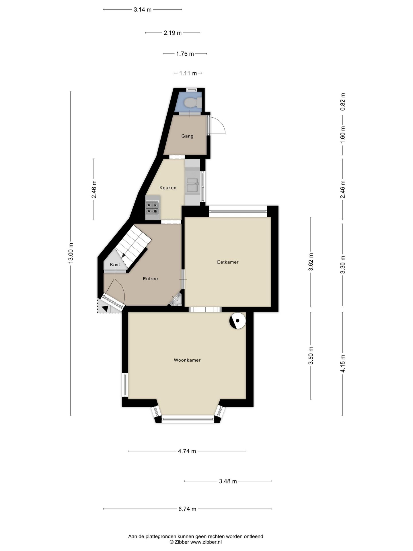 Detached character home in popular Huizum-West — 25
