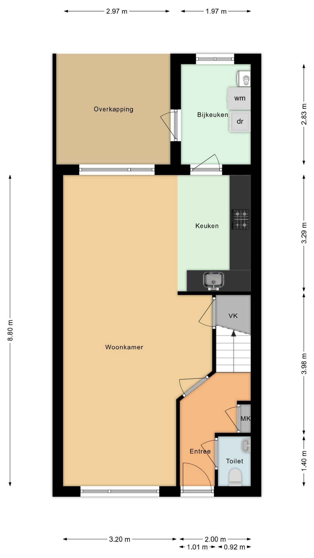 Foto 47 van Weth. Vosstraat 57