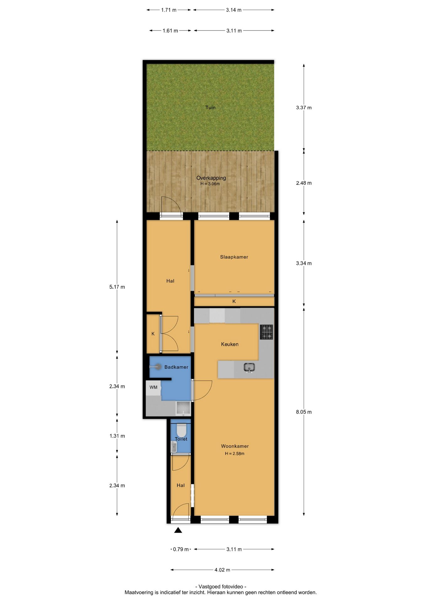 Renovated 2-bedroom apartment with south-facing garden near Westerpark — 33