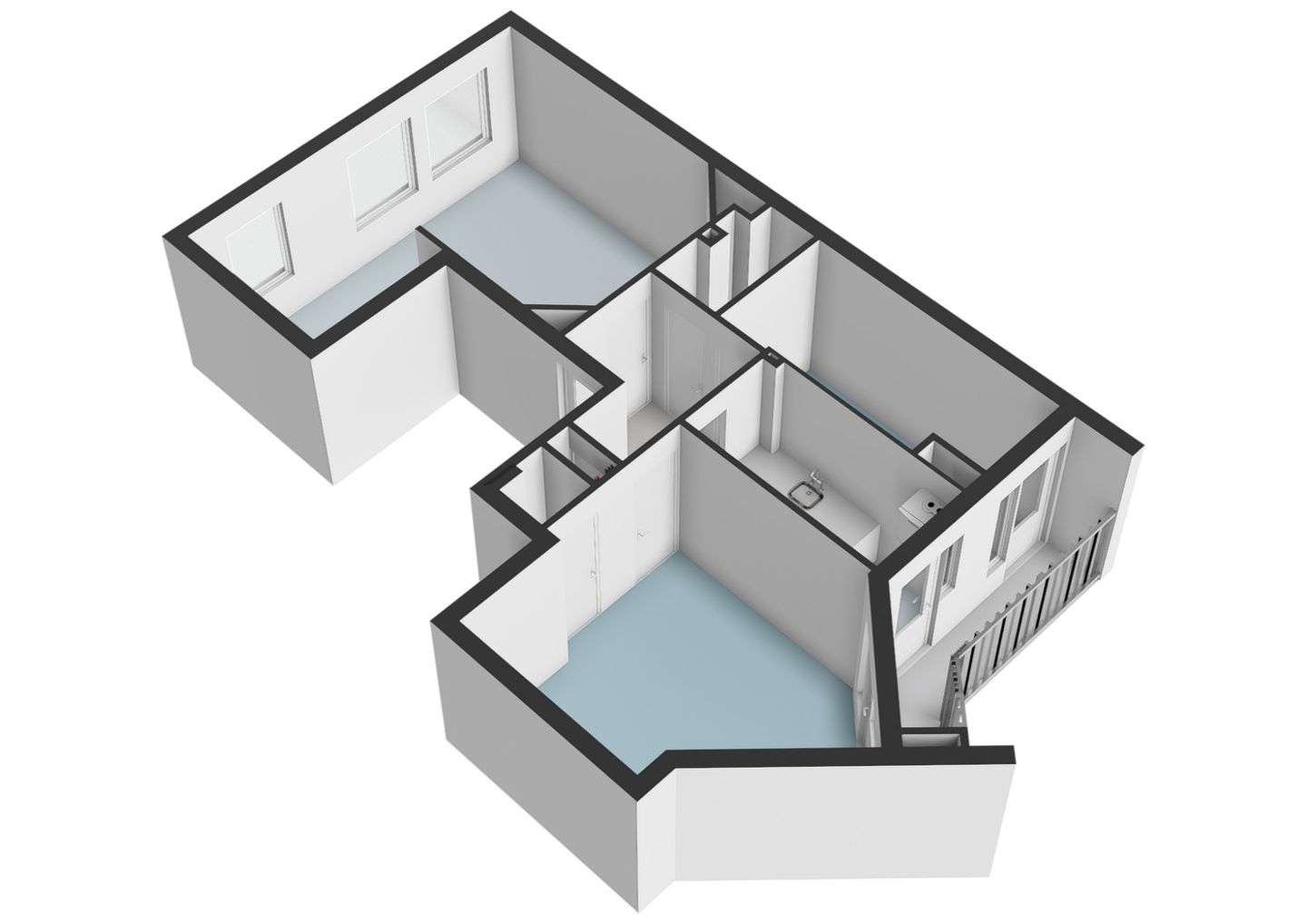 Well-maintained 3-room apartment with west-facing balcony and attic room in Amsterdam Rivierenbuurt — 25
