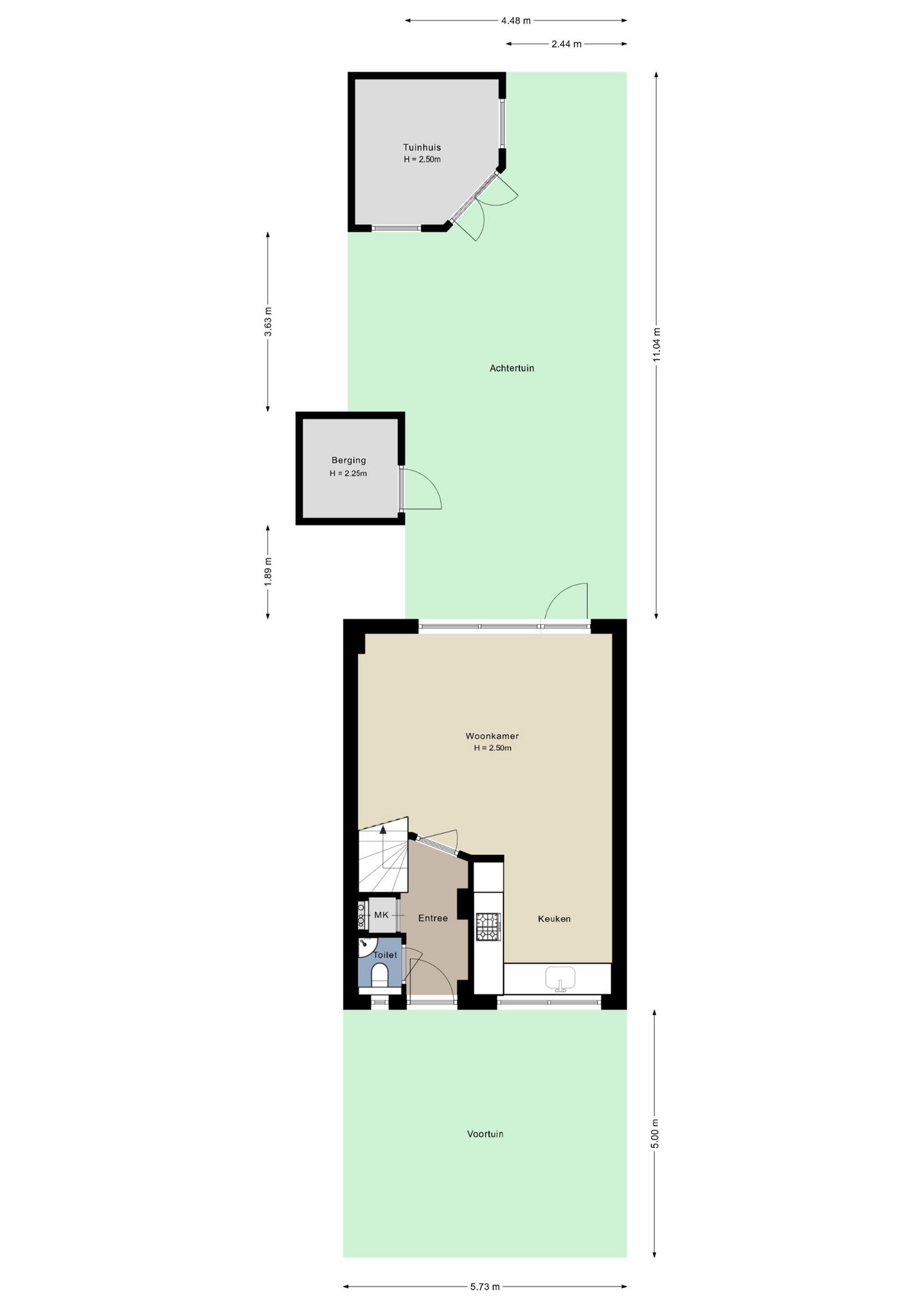 Spacious family home with 4 bedrooms and sunny southwest garden in Zutphen — 32