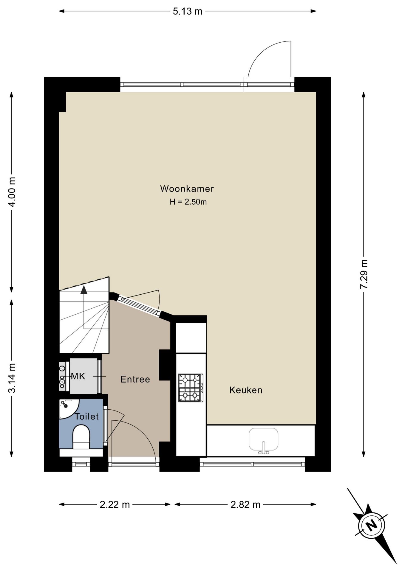 Spacious family home with 4 bedrooms and sunny southwest garden in Zutphen — 33