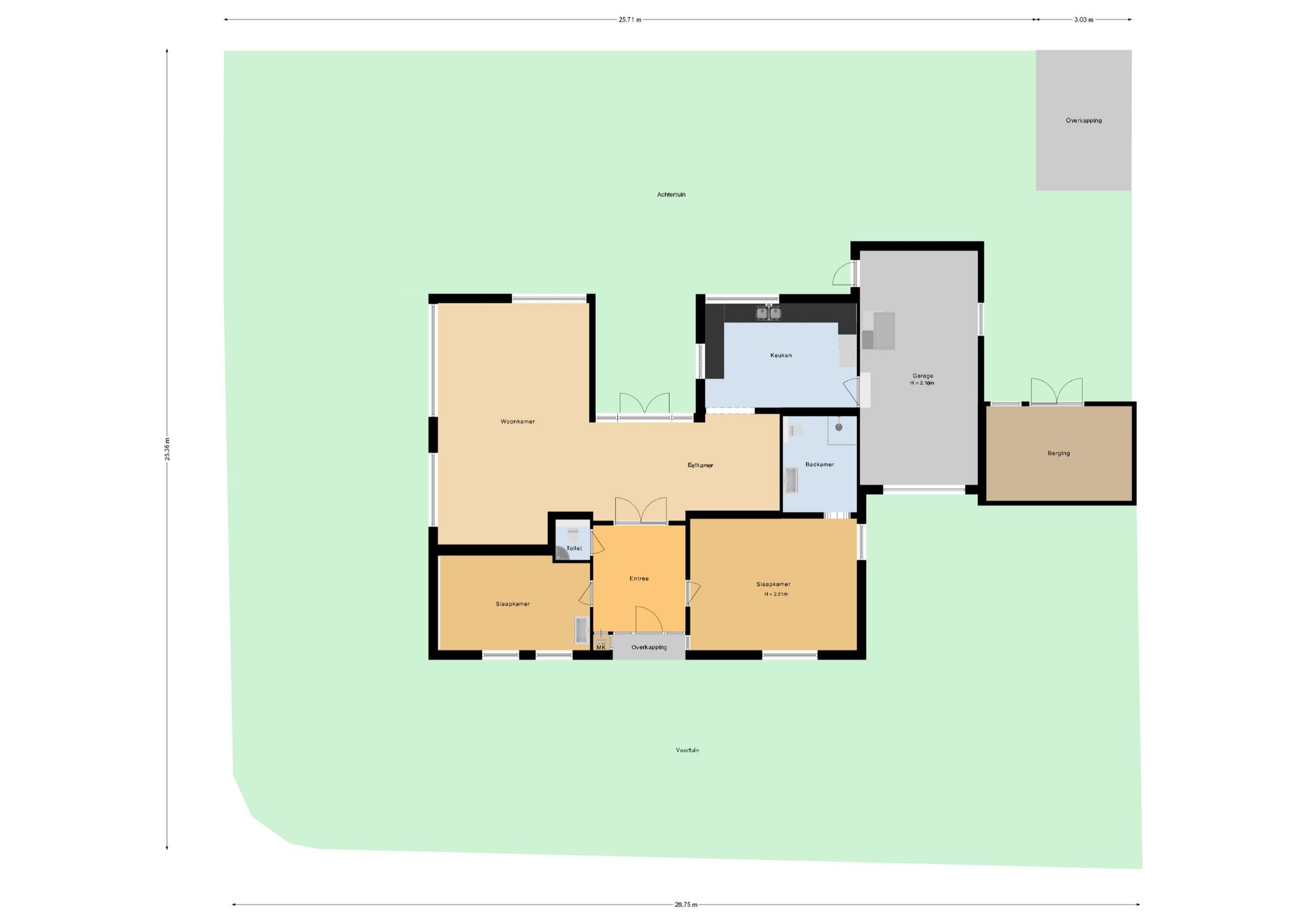 Spacious Detached Bungalow with Large Garden in Noordwijk — 34