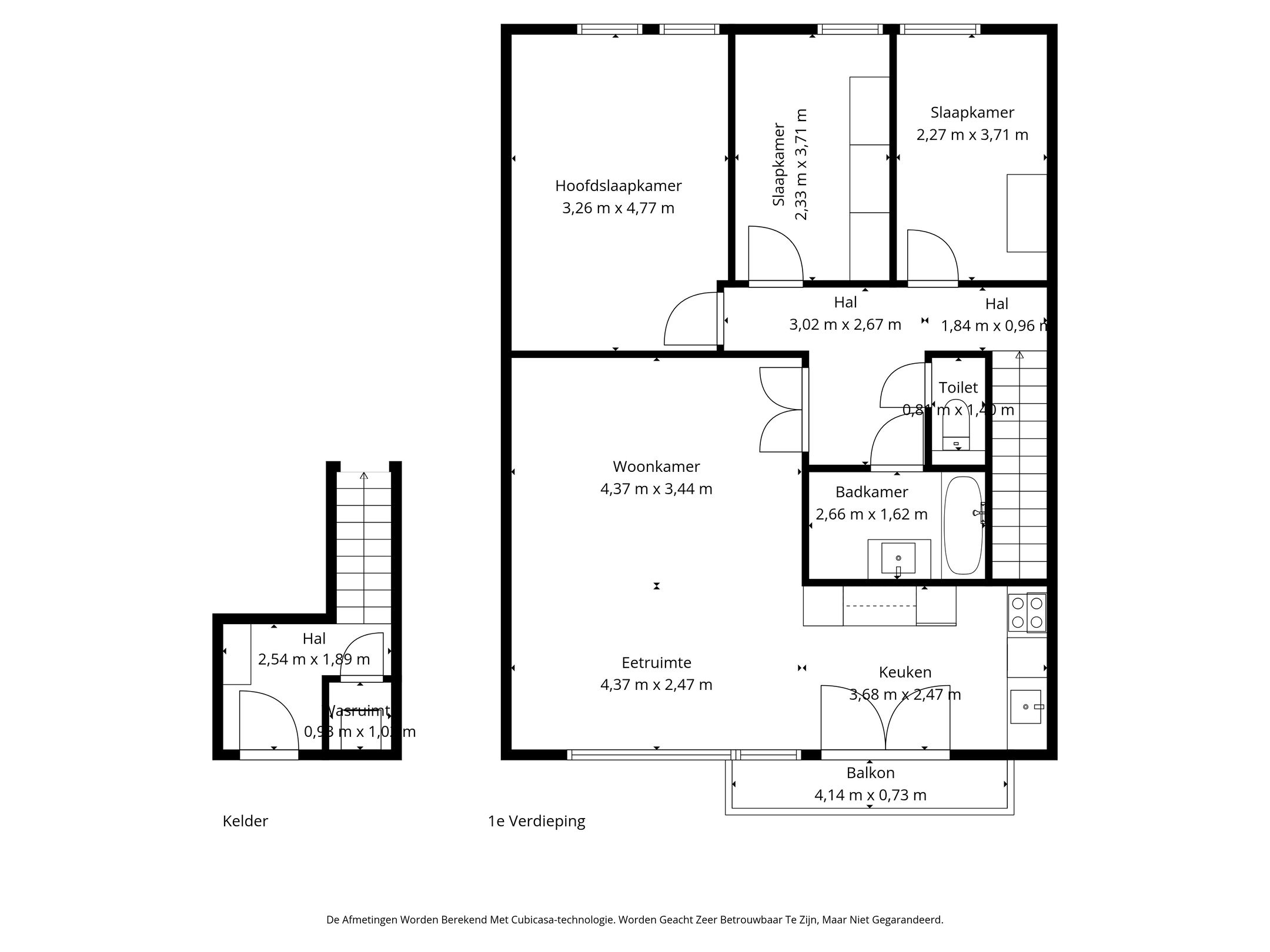 Move-in ready 3-bedroom apartment in the center of Lanaken with balcony — 21