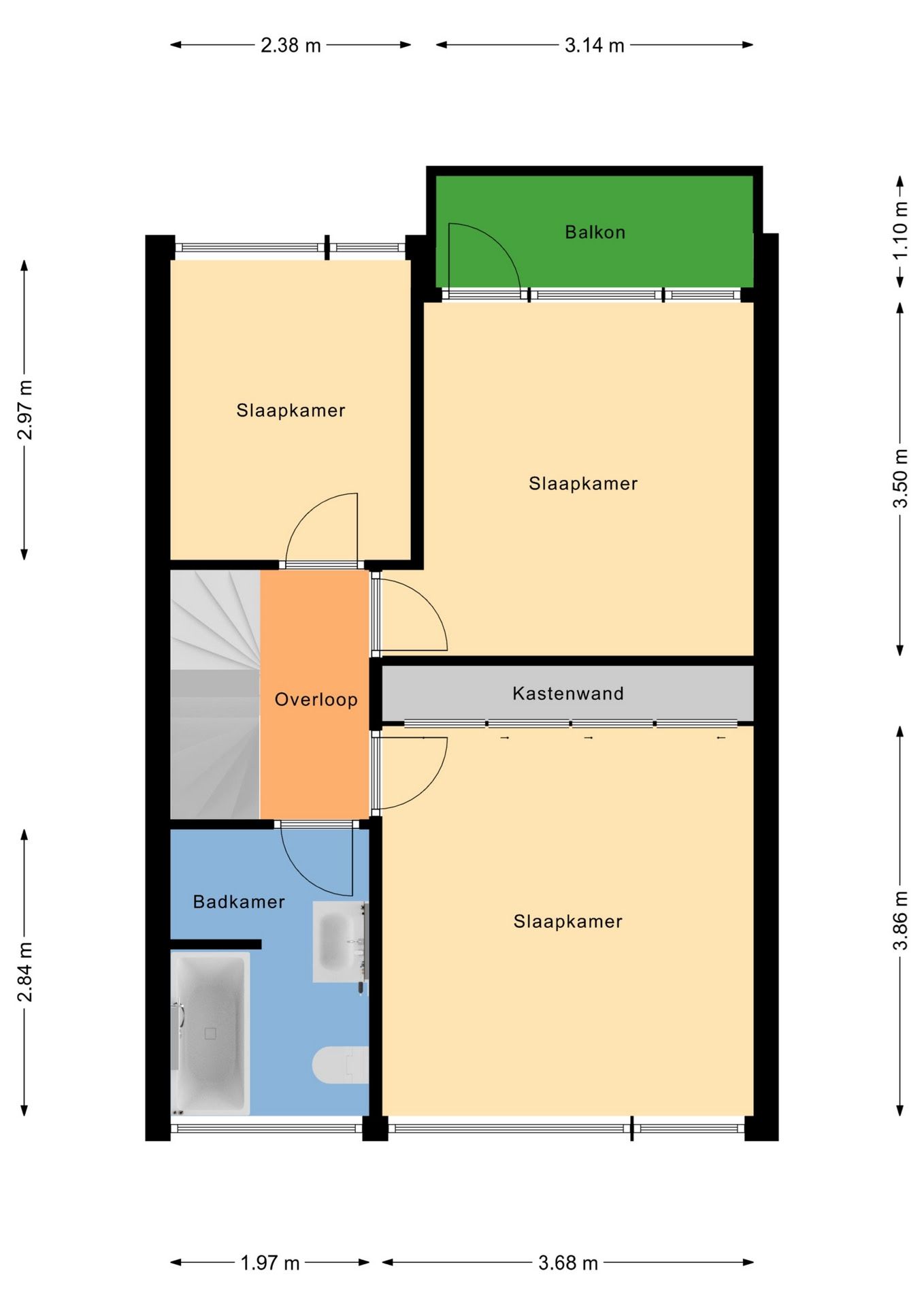 Spacious corner house with garage and energy label A in Alblasserdam — 48