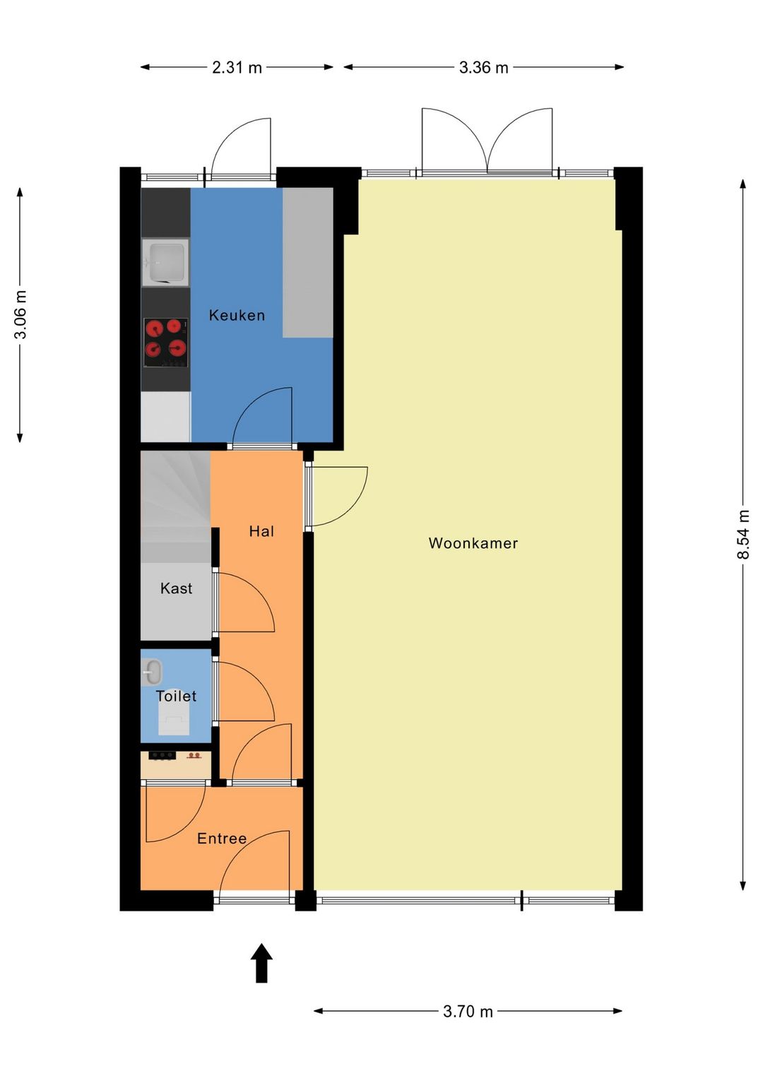 Spacious corner house with garage and energy label A in Alblasserdam — 47