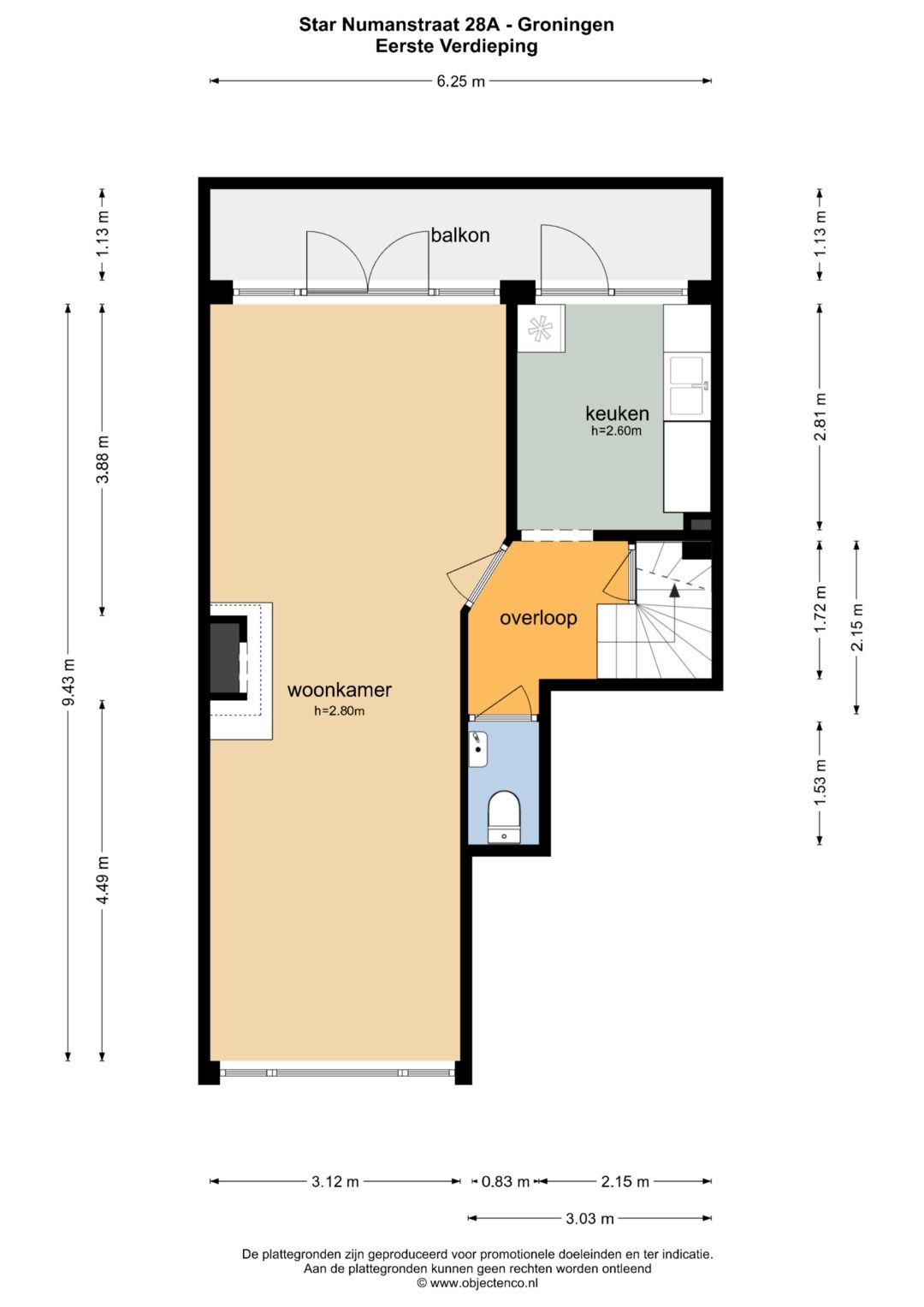 Foto 42 van Star Numanstraat 28-A