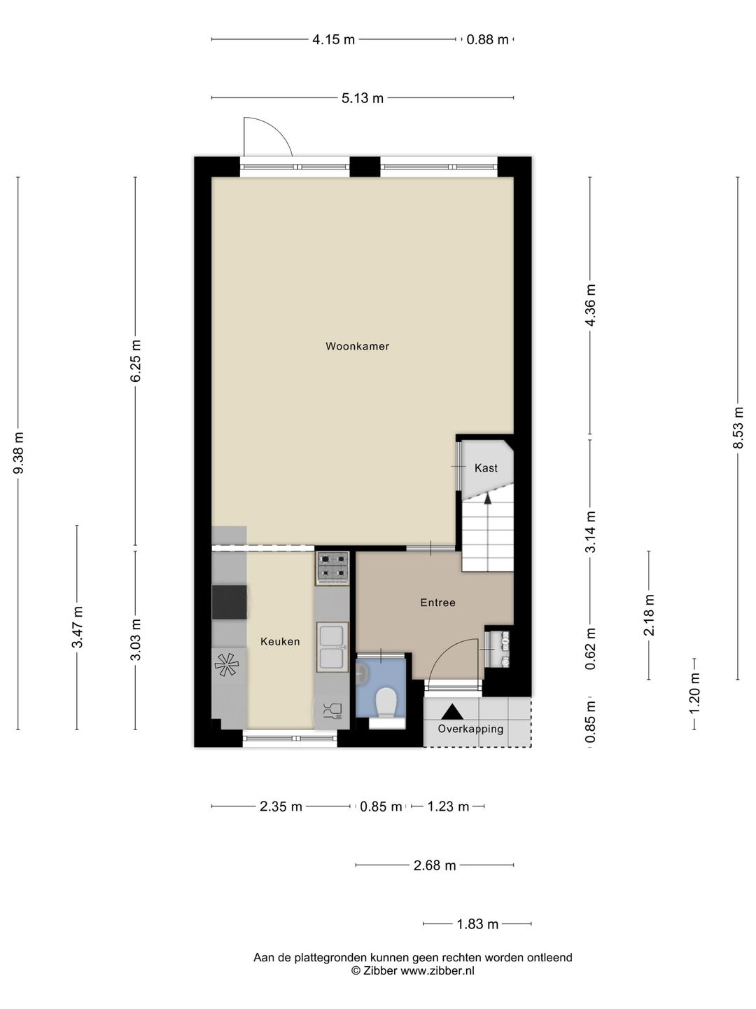 Spacious 6-room family home with sunny balcony in Zoetermeer Noordhove — 61