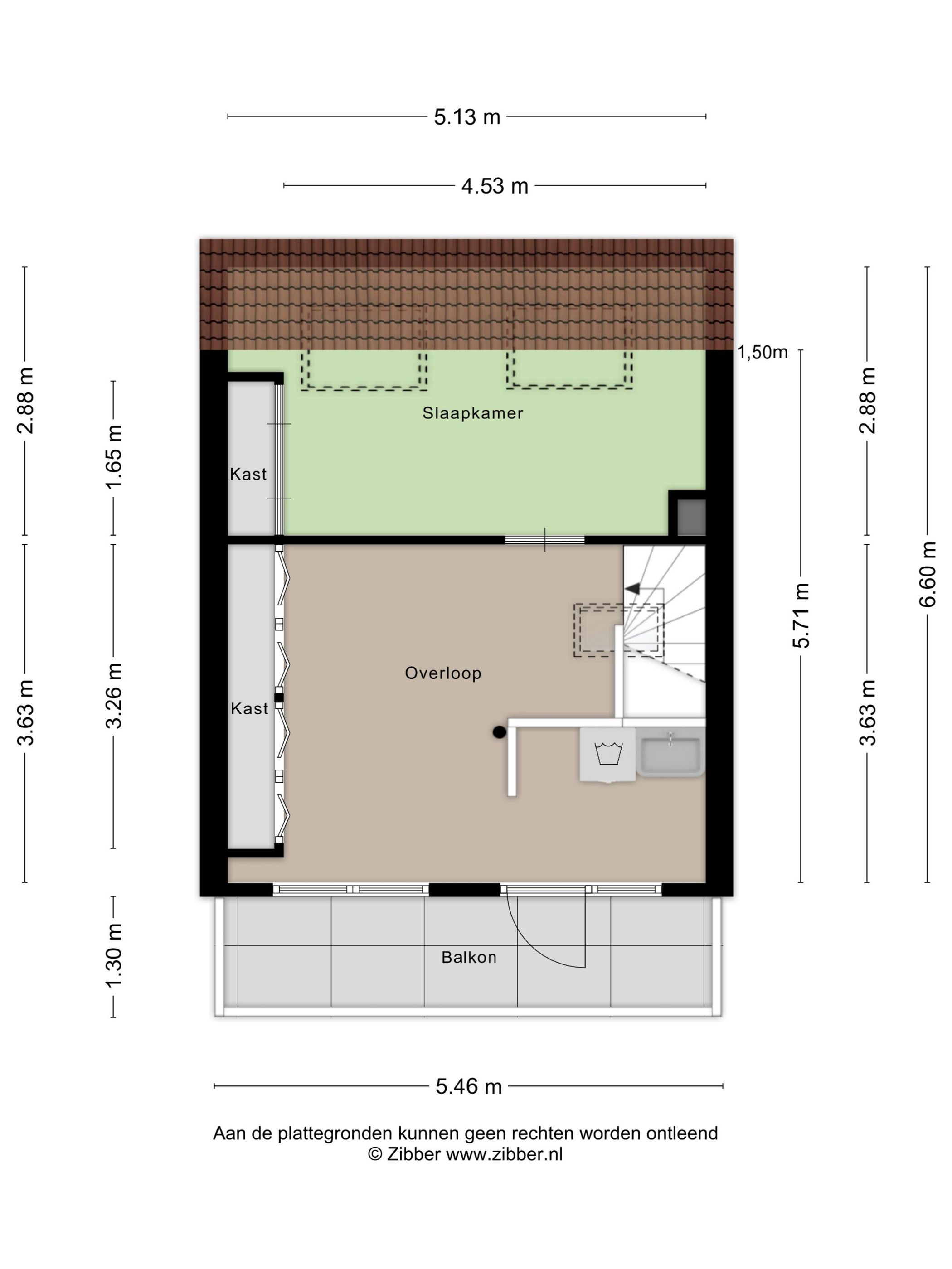 Spacious 6-room family home with sunny balcony in Zoetermeer Noordhove — 63