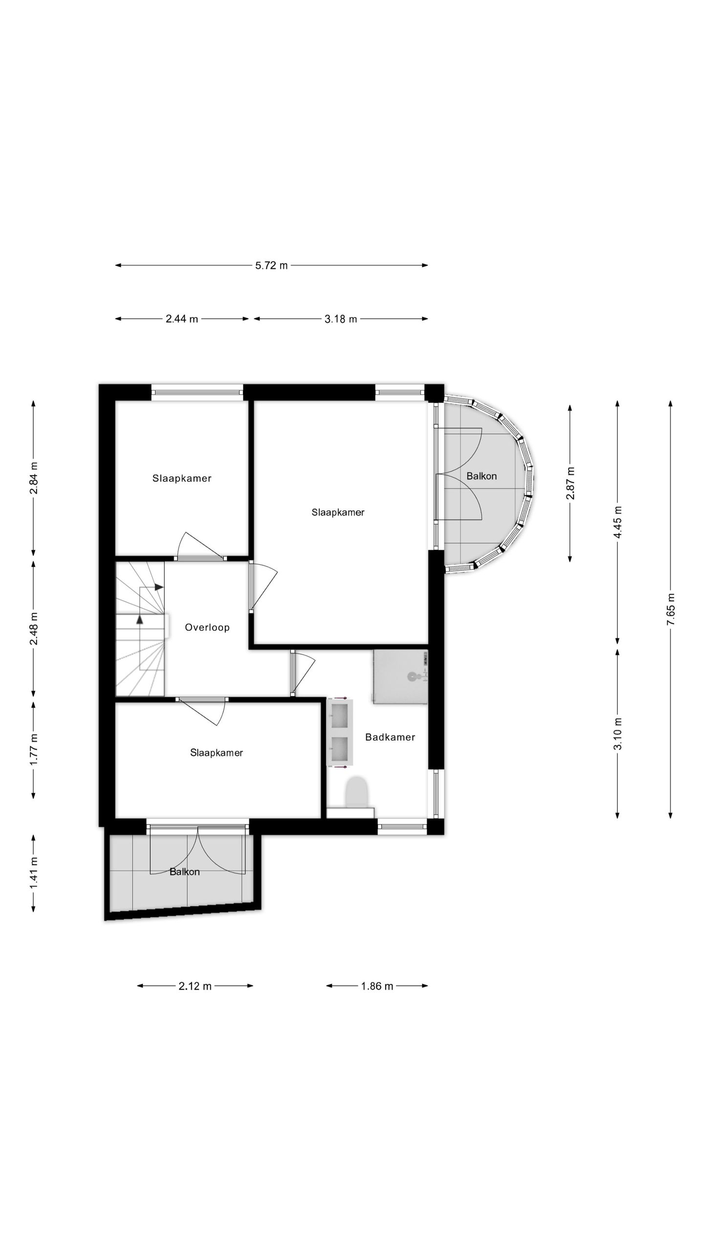 Spacious semi-detached house with 1930s style character in Venhuizen — 39