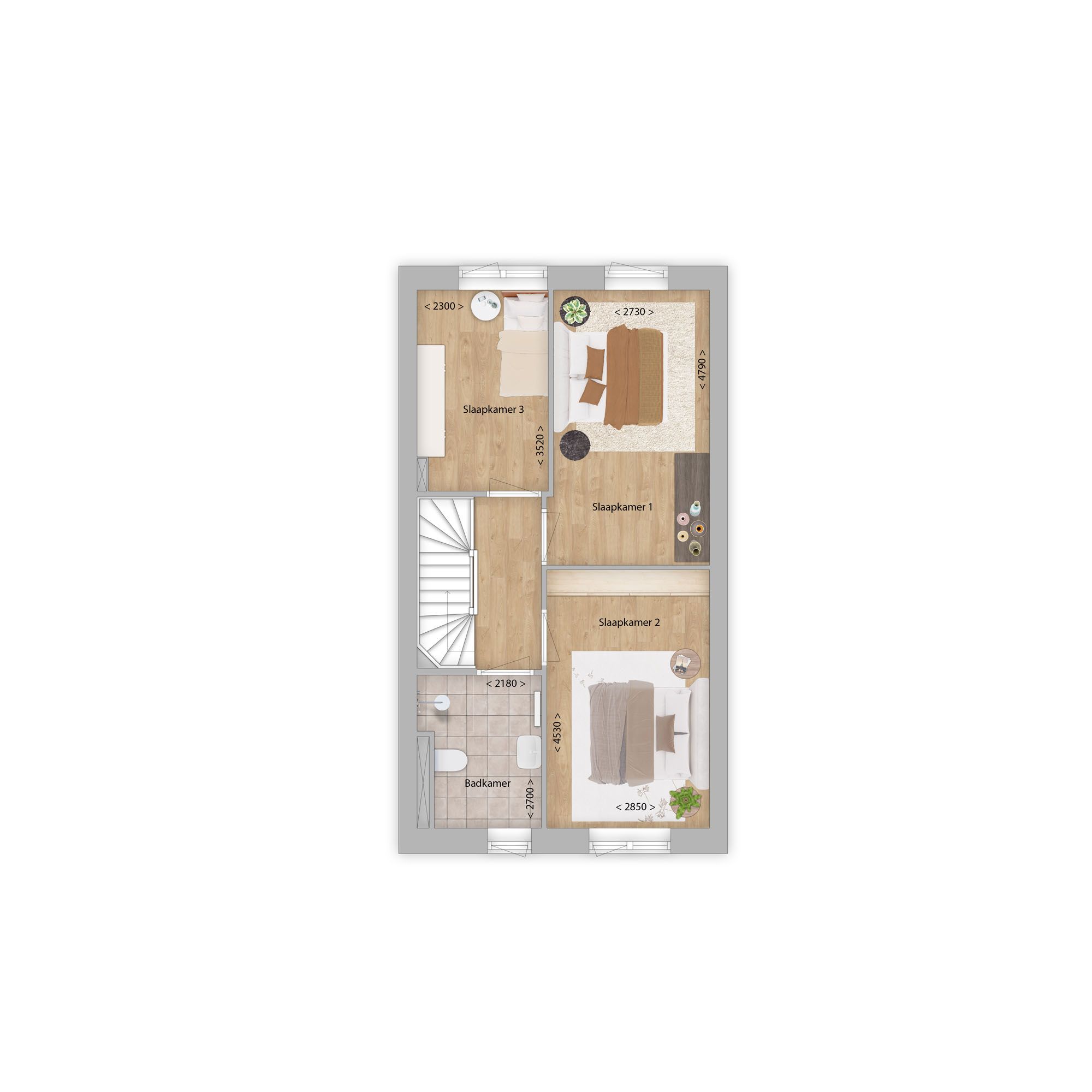 Foto 9 van Rijwoningen (Bouwnr. 37)