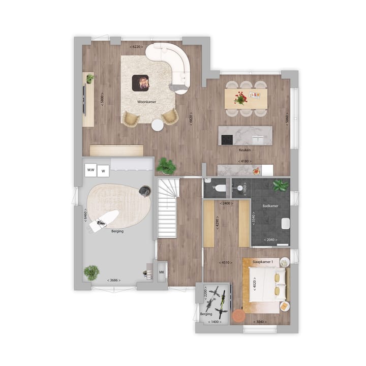 Foto 2 van Vrijstaande bungalow (Bouwnr. 53)