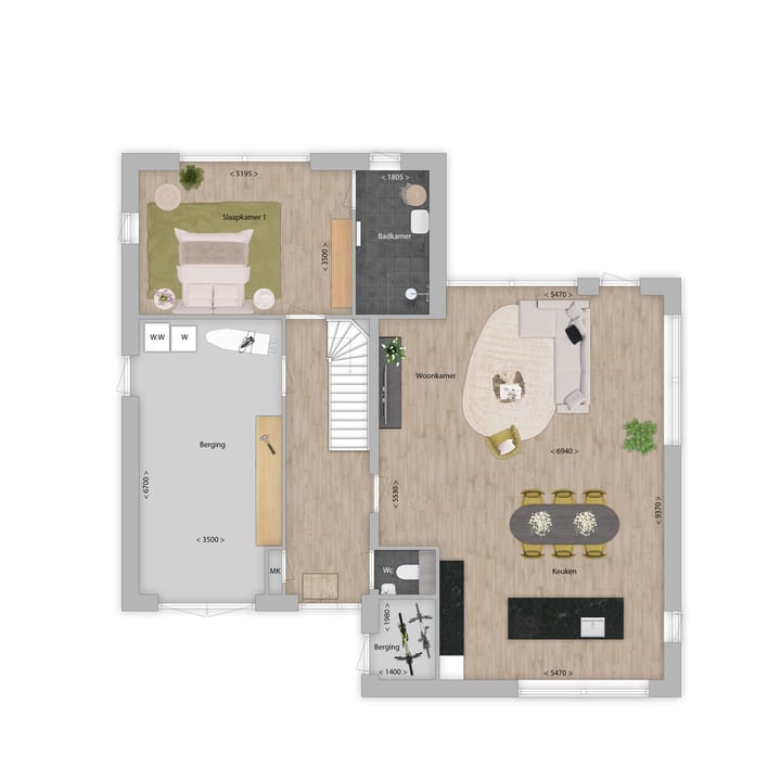 Foto 2 van Vrijstaande bungalow (Bouwnr. 57)