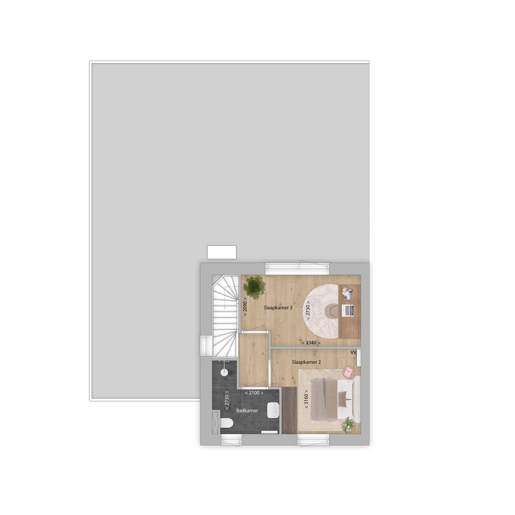 Foto 6 van Halfvrijstaande bungalow (Bouwnr. 44)