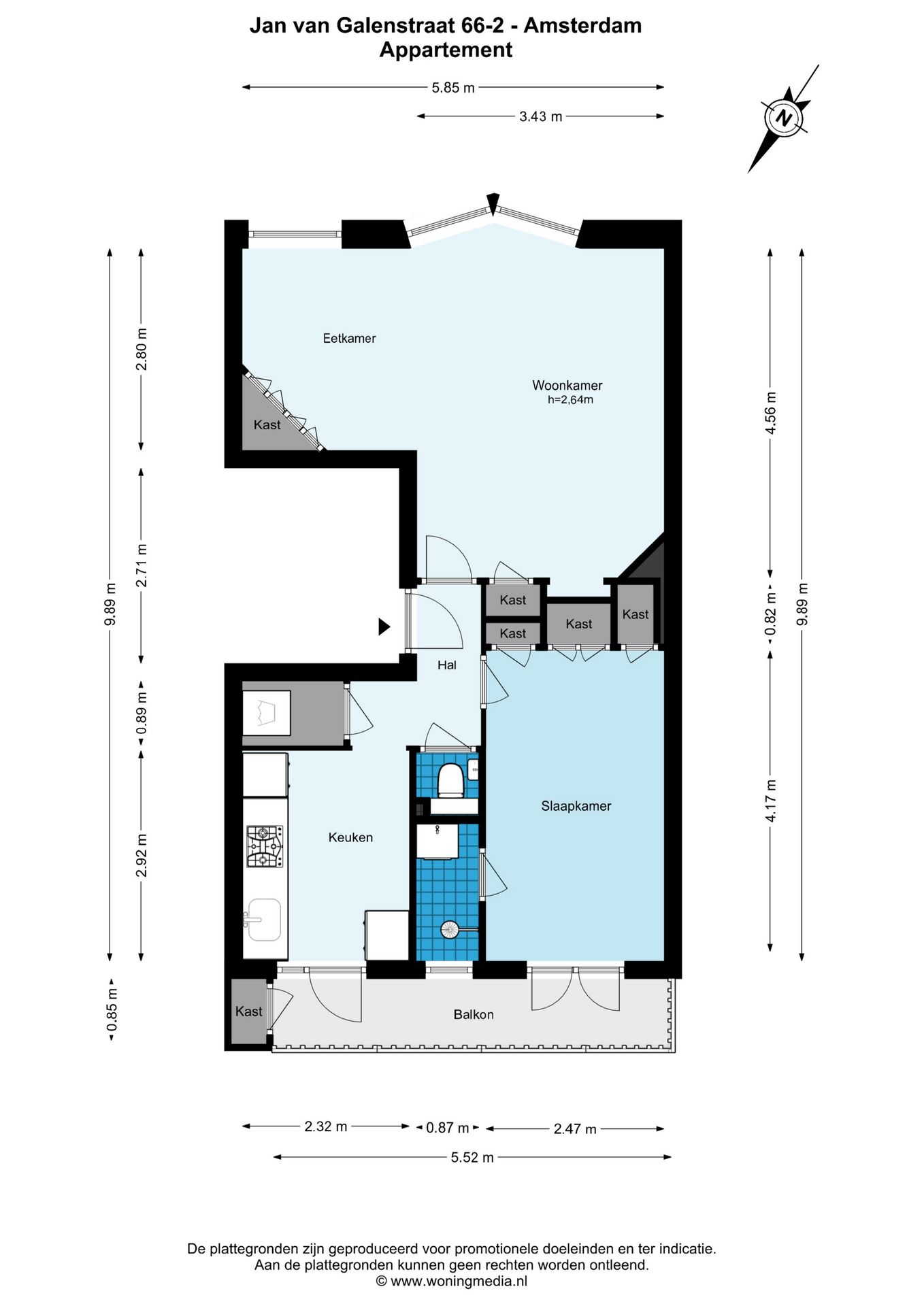 Renovated Apartment with Balcony in Amsterdam West — 21