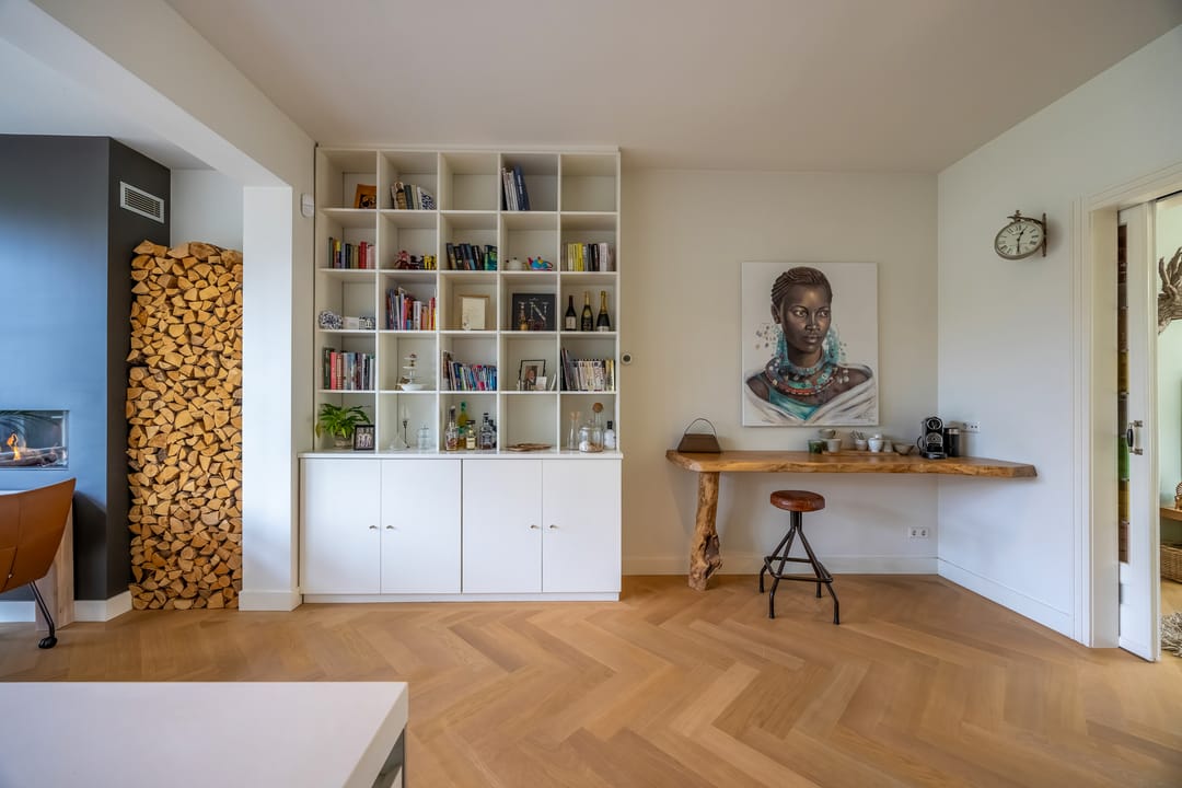 Charming semi-detached villa with deep garden and veranda in Naarden — 16