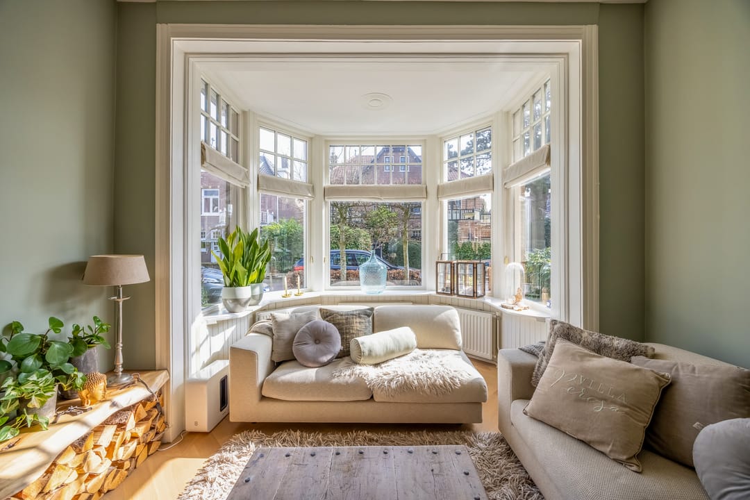 Charming semi-detached villa with deep garden and veranda in Naarden — 13