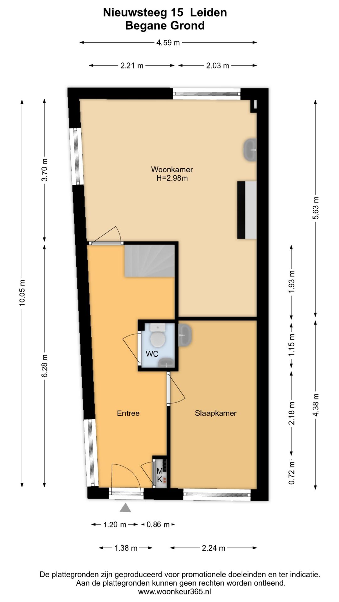 Monumental Corner House in Leiden Center Requiring Renovation — 34