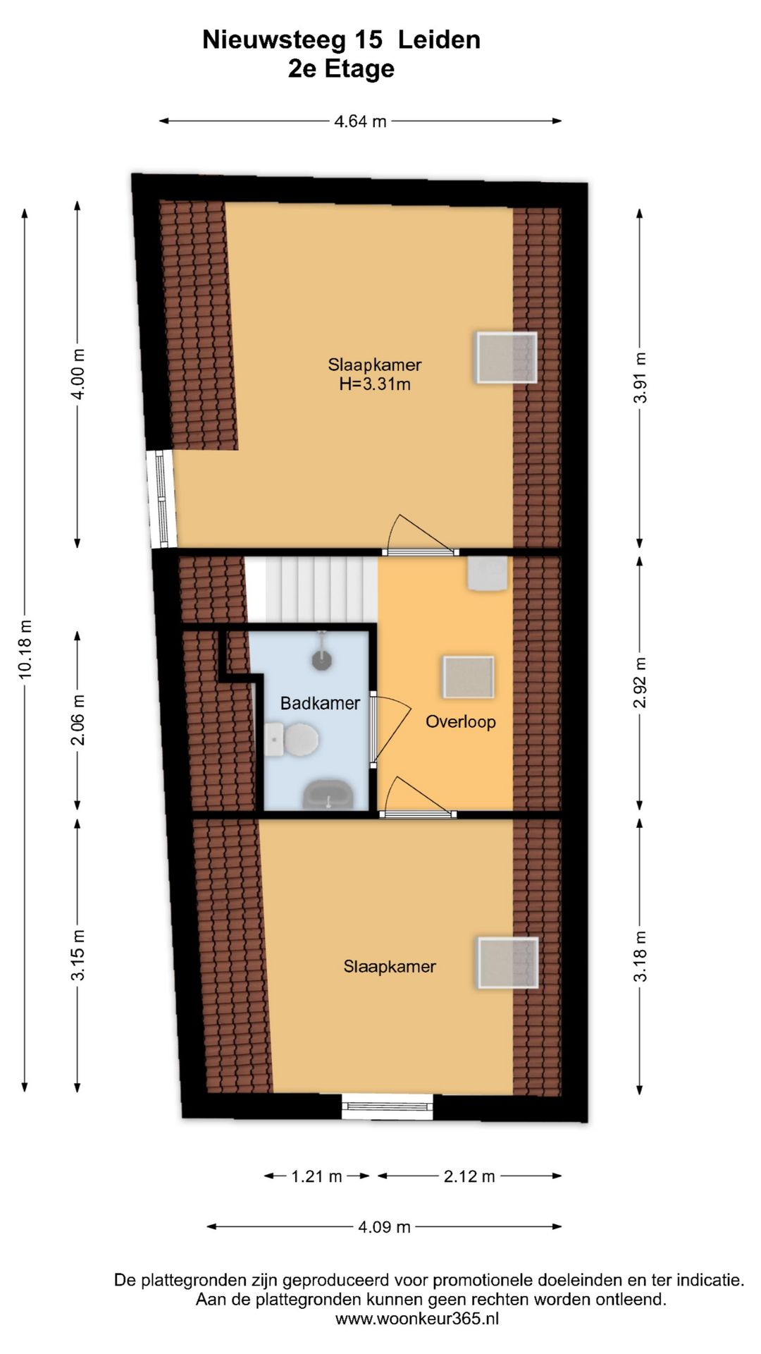 Monumental Corner House in Leiden Center Requiring Renovation — 36