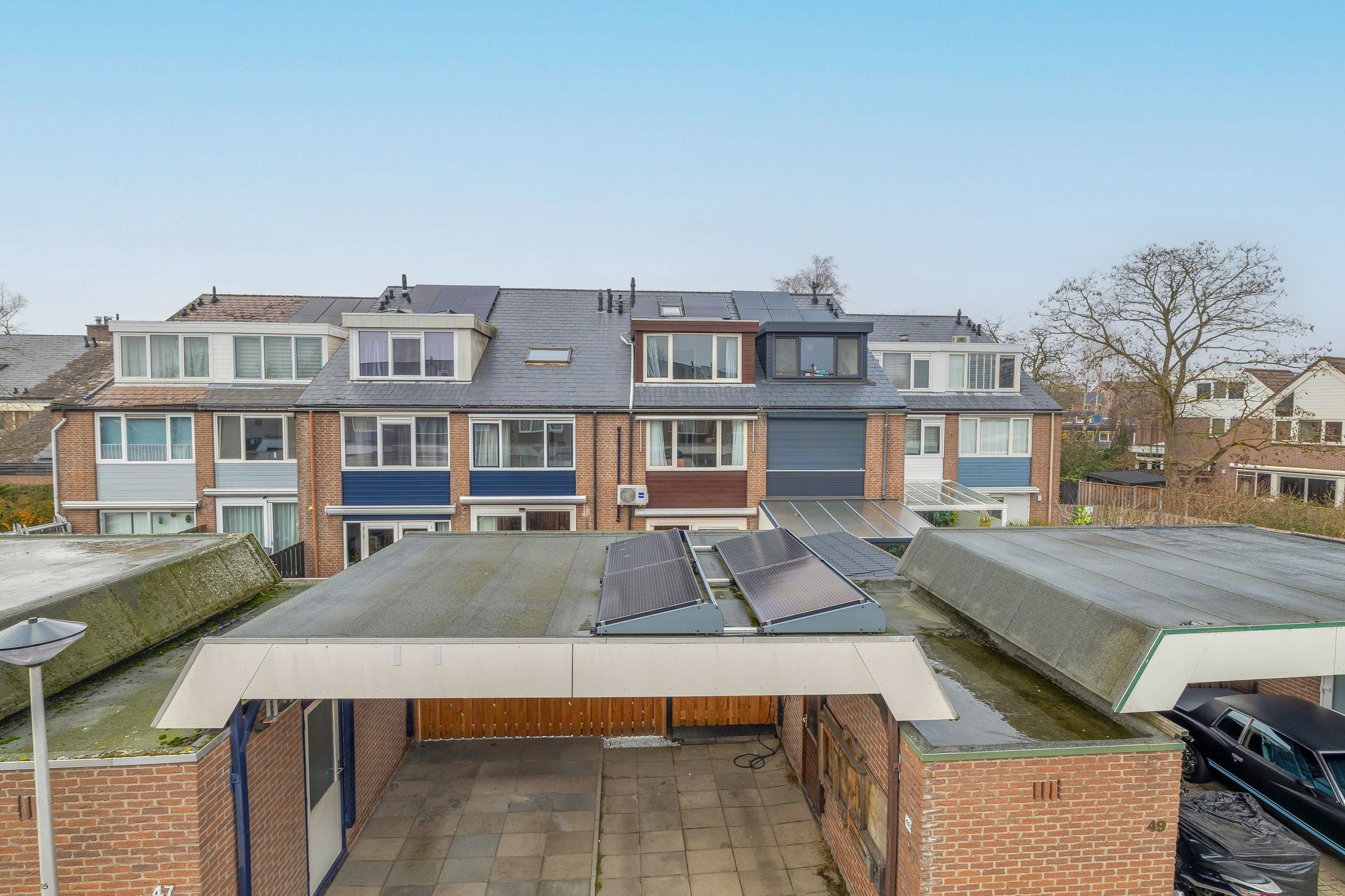 Modern terraced house with private parking and solar panels in Ridderkerk — 43