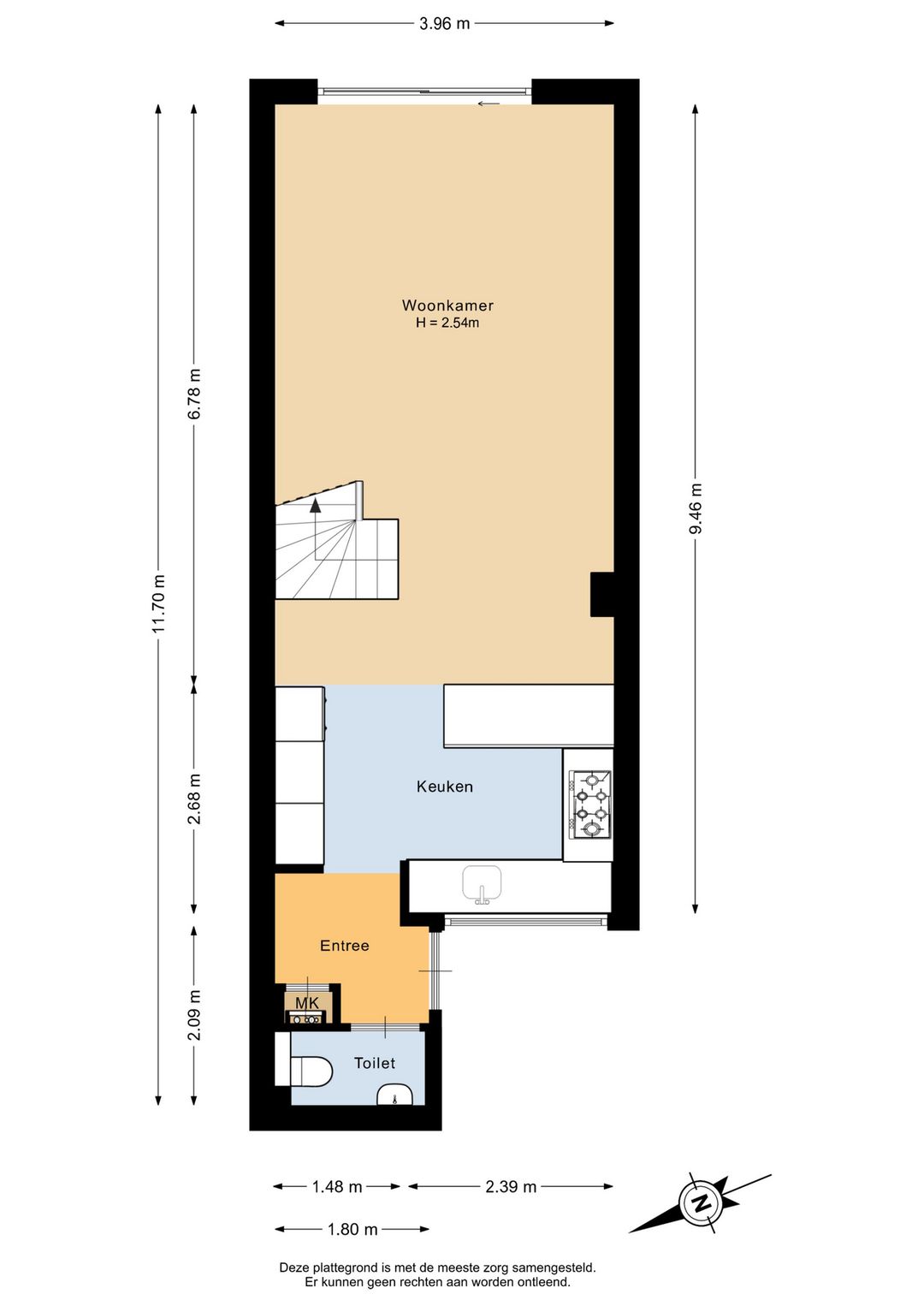 Modern terraced house with private parking and solar panels in Ridderkerk — 55