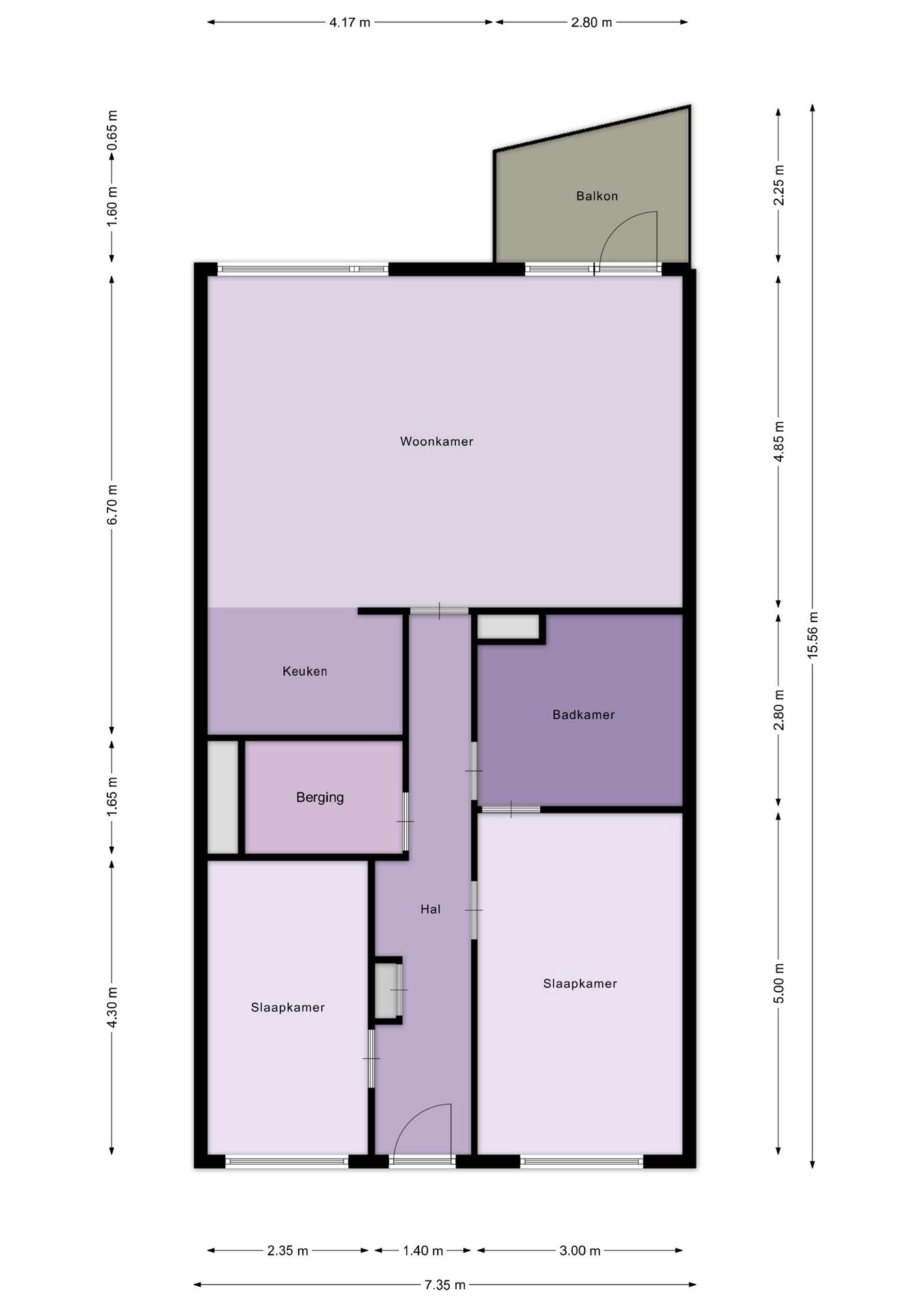 Spacious 3-room apartment with sunny south-facing balcony in 's-Gravendeel — 27