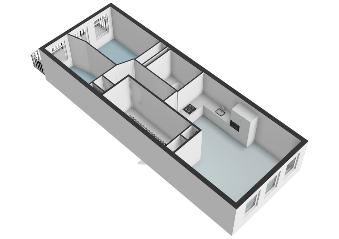 Bright 3-Room Apartment with Balcony on Freehold Land in Vibrant Amsterdam Oost — 45