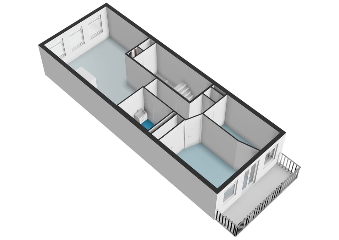 Bright 3-Room Apartment with Balcony on Freehold Land in Vibrant Amsterdam Oost — 34