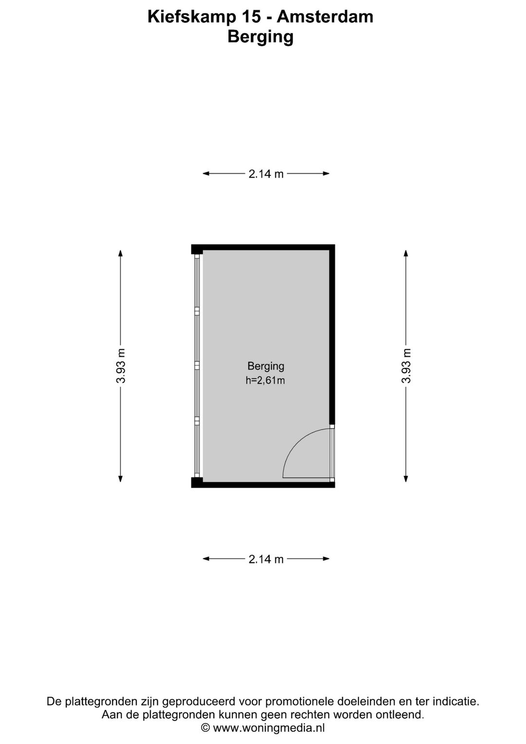 Newly Renovated 3-Room Apartment with Two Sunny Balconies in Green Buitenveldert — 21