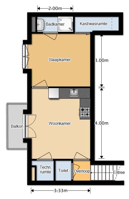 Foto 18 van Kloosterstraat 49-19