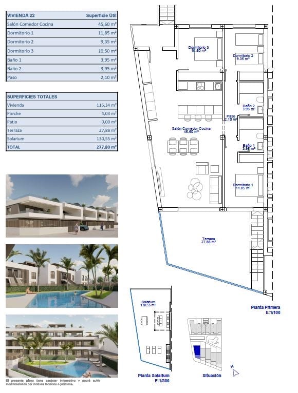 New Build Apartment with 2 Bedrooms in Pilar de la Horadada — 16