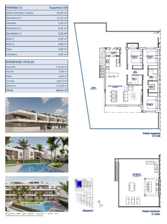 New Build Apartment with 2 Bedrooms in Pilar de la Horadada — 18