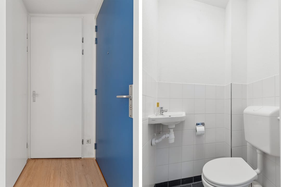 Sunny two-bedroom apartment with balcony and separate storage in popular Amsterdam Oud West neighborhood — 20