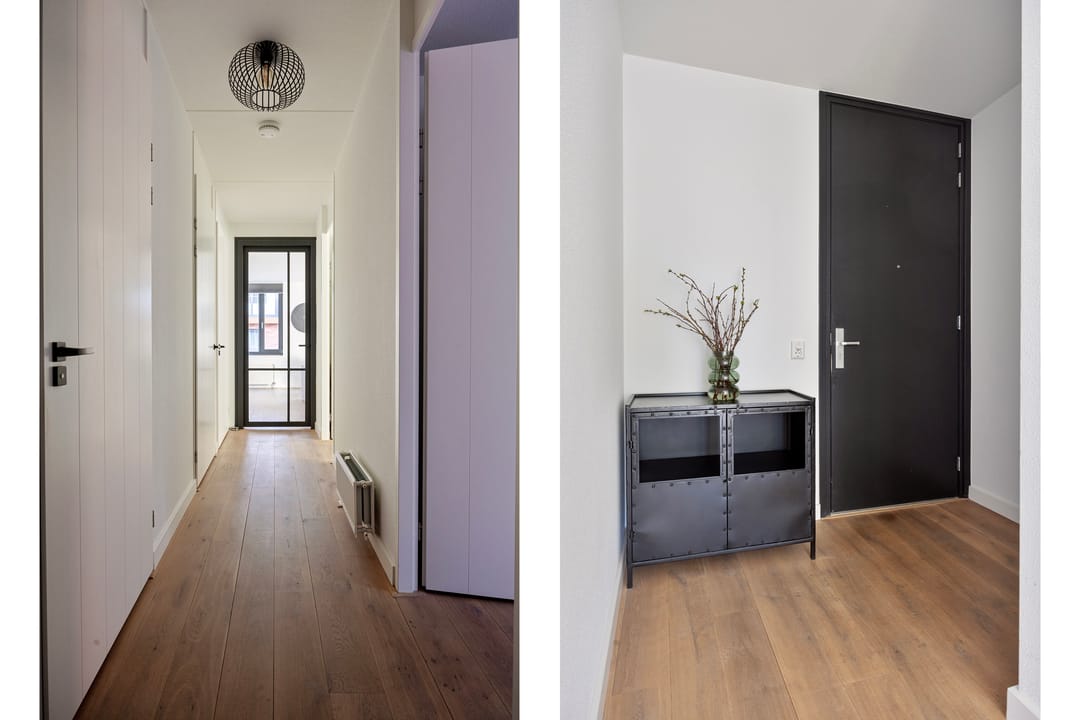 Modern 3-room corner apartment with terrace, parking and storage in Paleiskwartier — 17