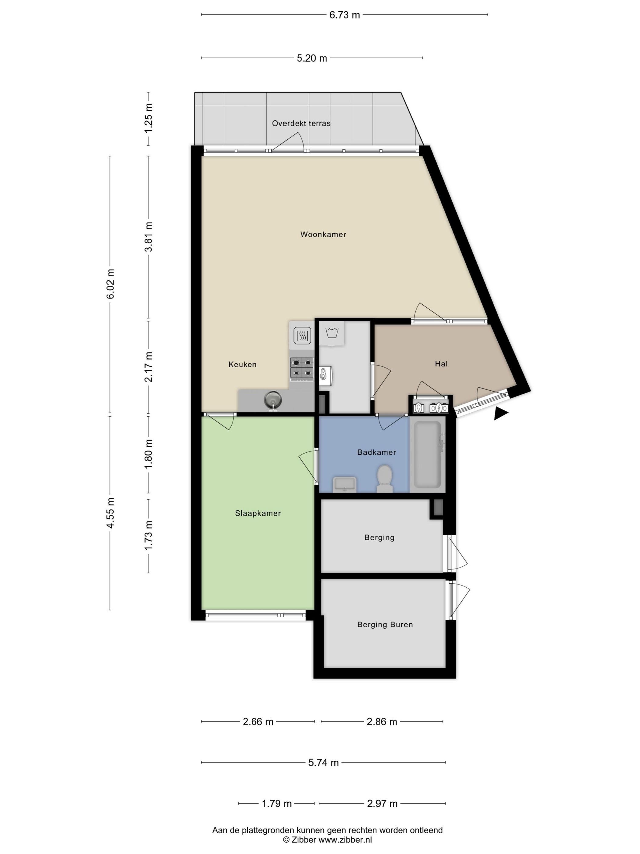 Ground floor apartment with garden and two parking spaces in Maaspoort — 33