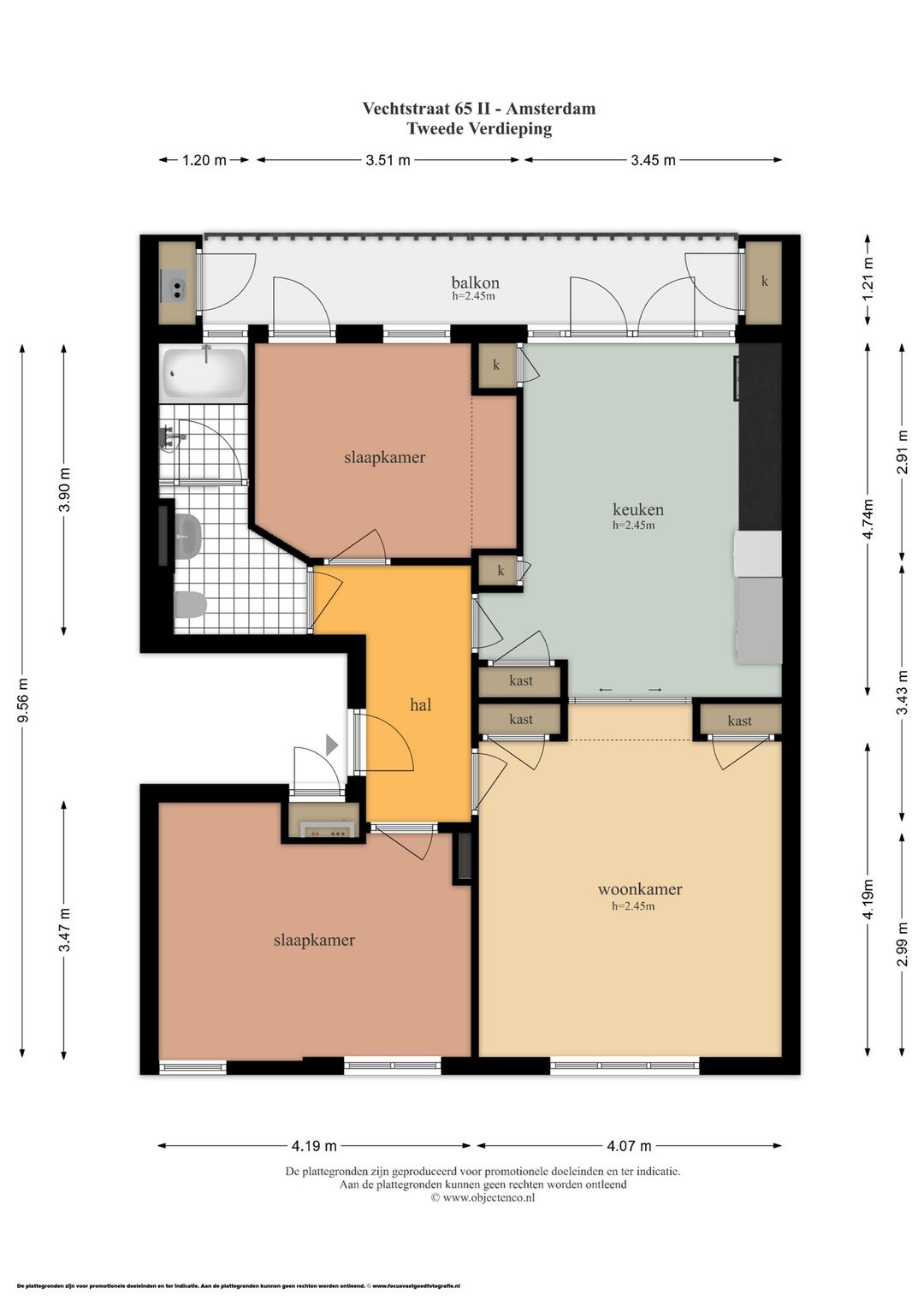 Foto 47 van Vechtstraat 65-2