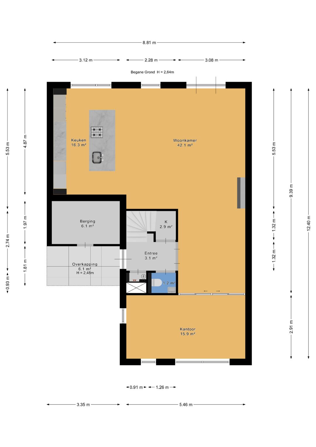 Luxury semi-detached home with A+++ energy label and 4 bedrooms — 80
