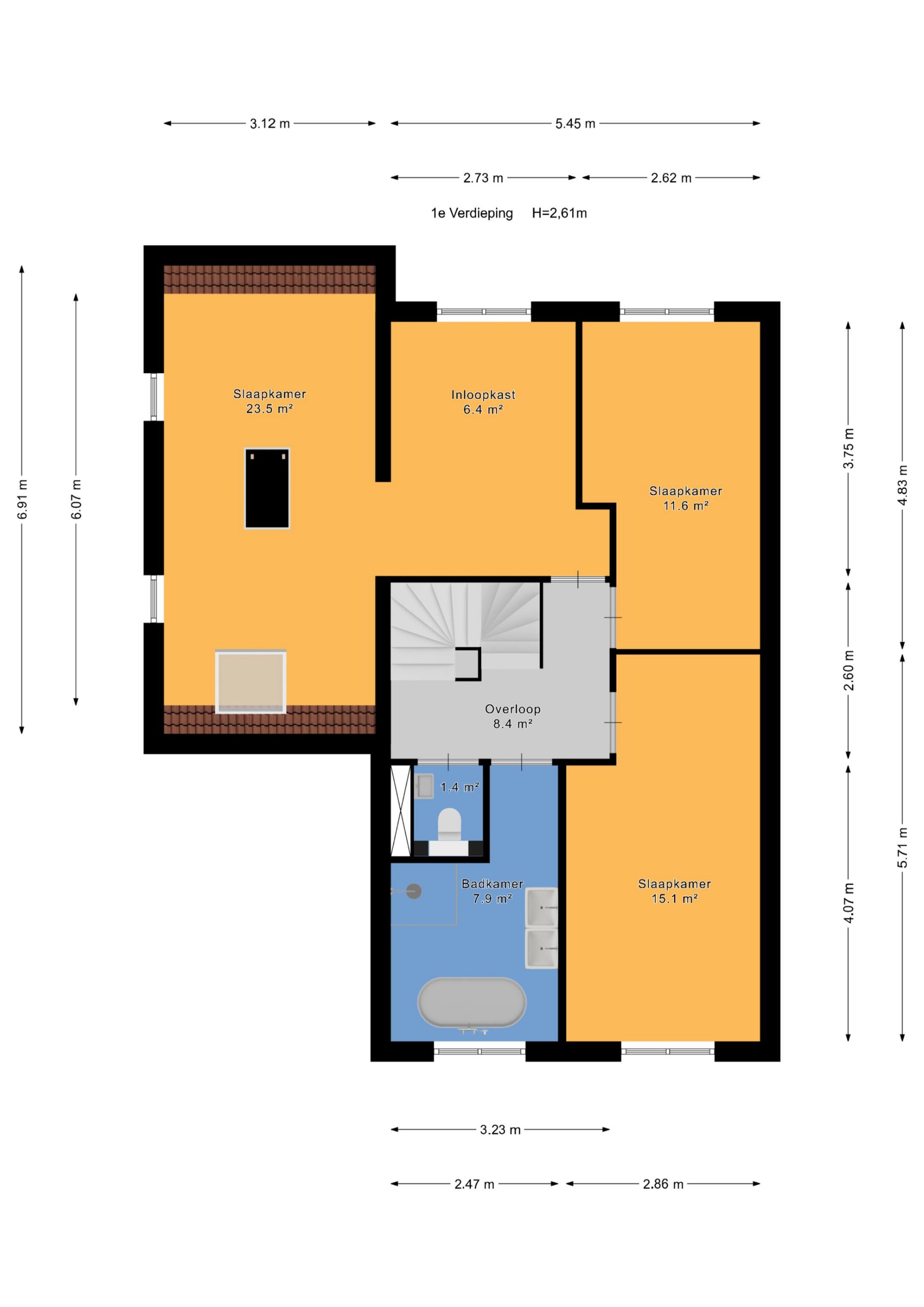 Luxury semi-detached home with A+++ energy label and 4 bedrooms — 81